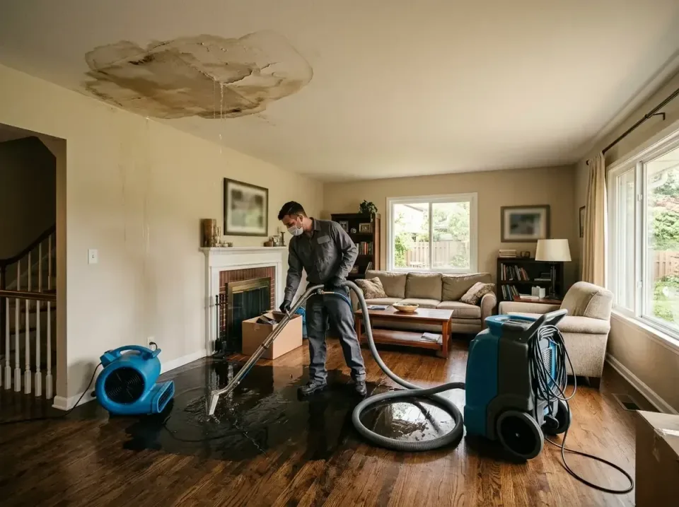 attic-pipe-burst-ceiling-drip-008 — frequently asked questions, Water Damage Restoration & Carpet Care in Rheems, PA